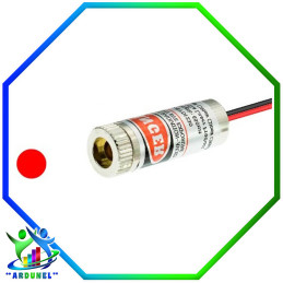 MODULO LASER 12MM 650NM 5MW  DE PUNTERO ROJO