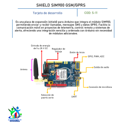 SHIELD SIM900 GSM/GPRS