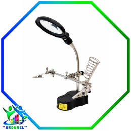 ROBOT LUPA CON LAMPARA LED TU-1093T